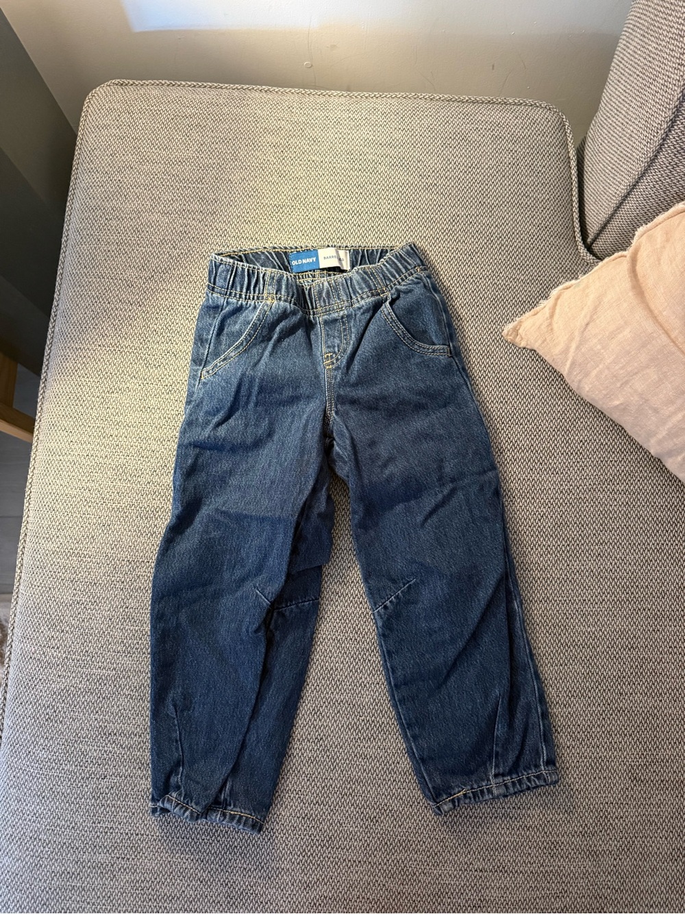 Old Navy Kids Dark Blue Denim Barrel jeans